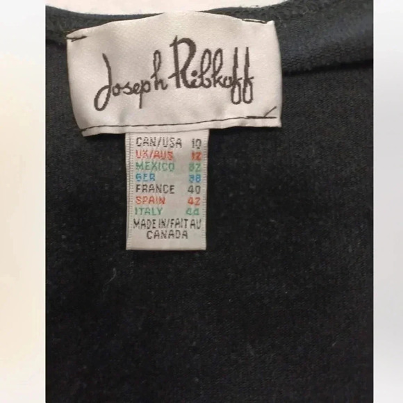 Joseph Ribkoff Long Sleeve Scoop  Neck Dress Tunic Size 10 - Picture 10 of 10